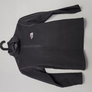 The North Face 1/4 zip pull over fleece sweatshirt size small
